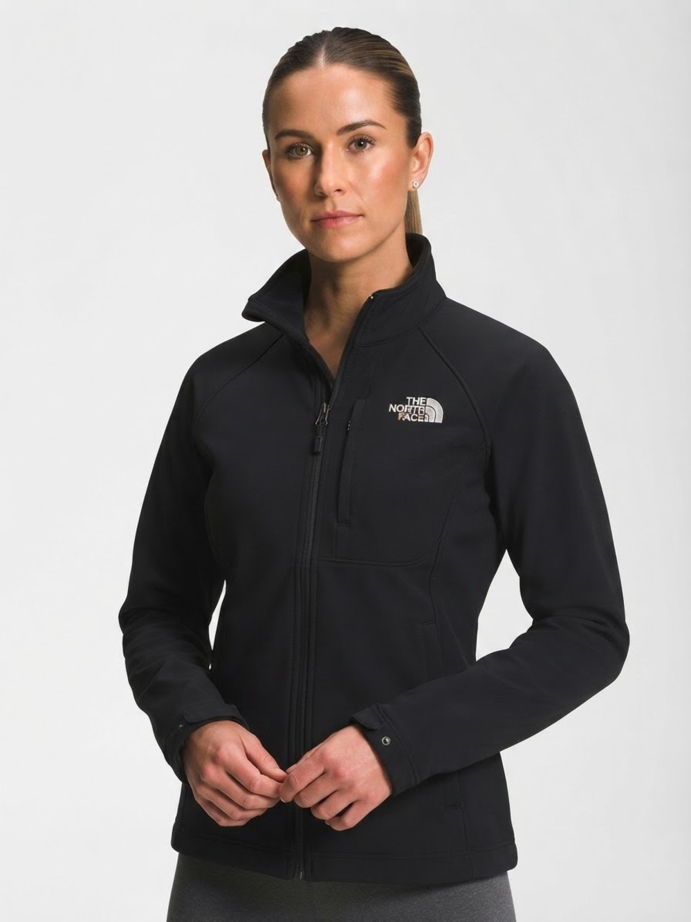 The North Face Apex Bionic Softshell Windproof Jacket Black Women’s XS (FLAWS)